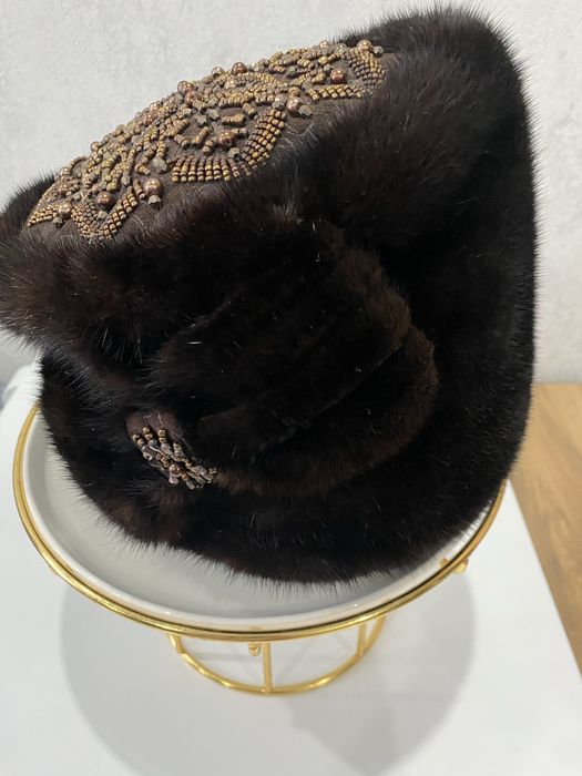 Норковая шапка , 58-60 размер