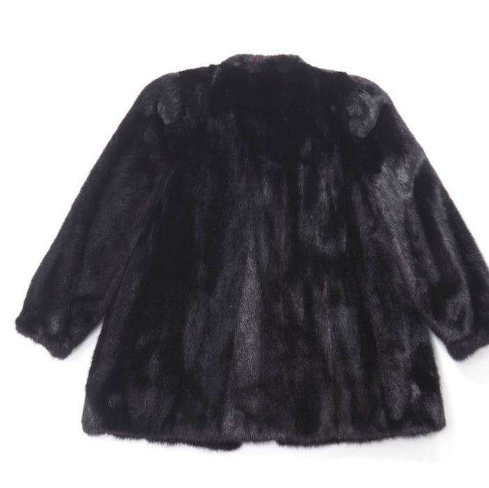 Blana nurca Saga Mink Black Glama