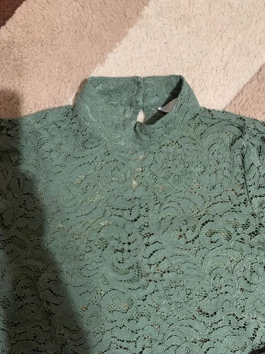H&M дантелена блуза