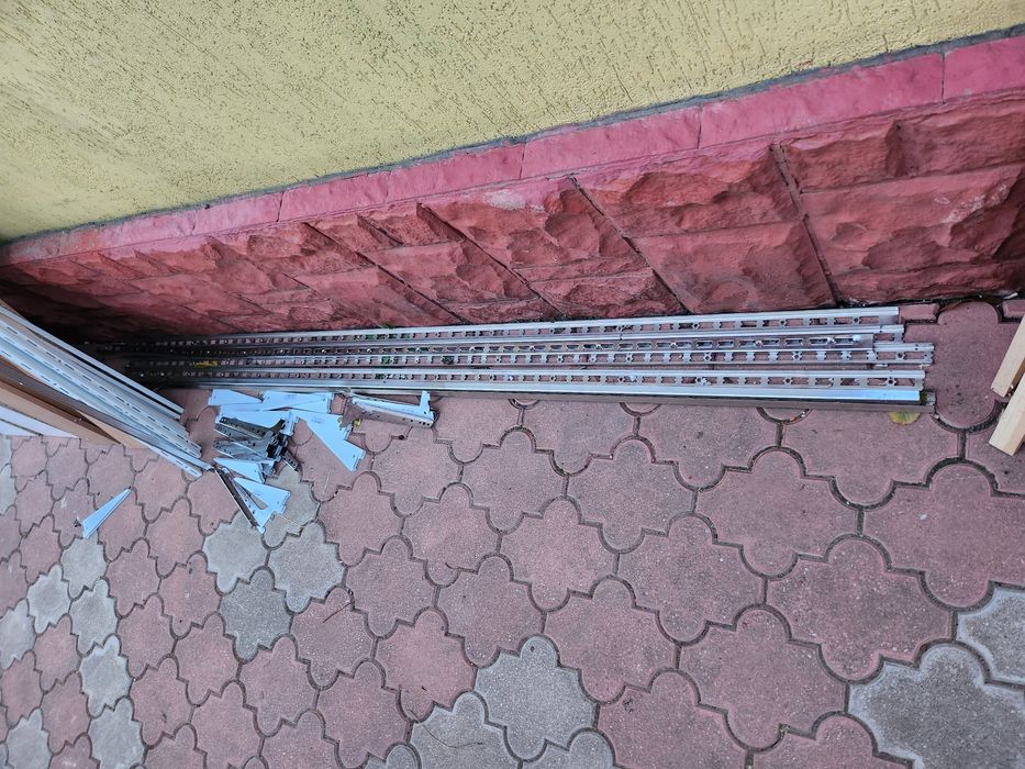 Polite pal melaminat, consola raft,profil perforat