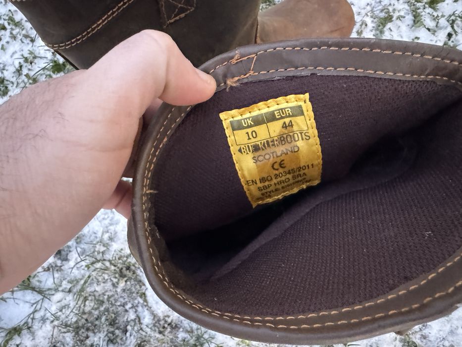 Buckler B701SMWP Brown K2 Waterproof Work Safety Rigger Boots