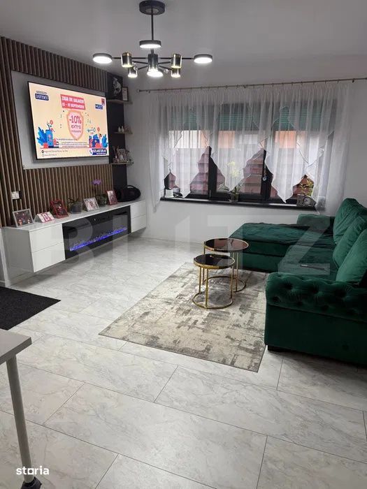 Casa moderna de vanzare individuala in Izvor, complet mobilata si util