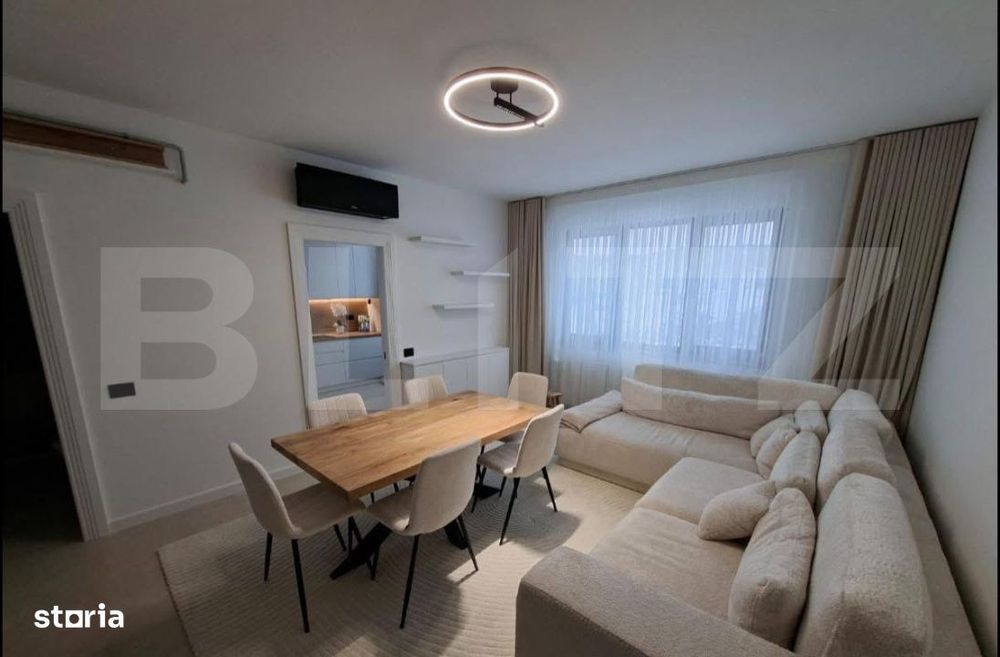 Apartament modern cu 3 camere, 80 mp, complex rezidential,  Burdujeni