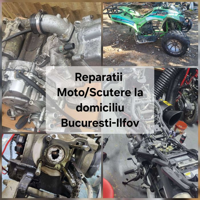Reparatii Moto/Scutere la Domiciliu