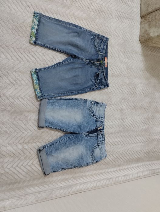 Брюки дж. шорты б/у