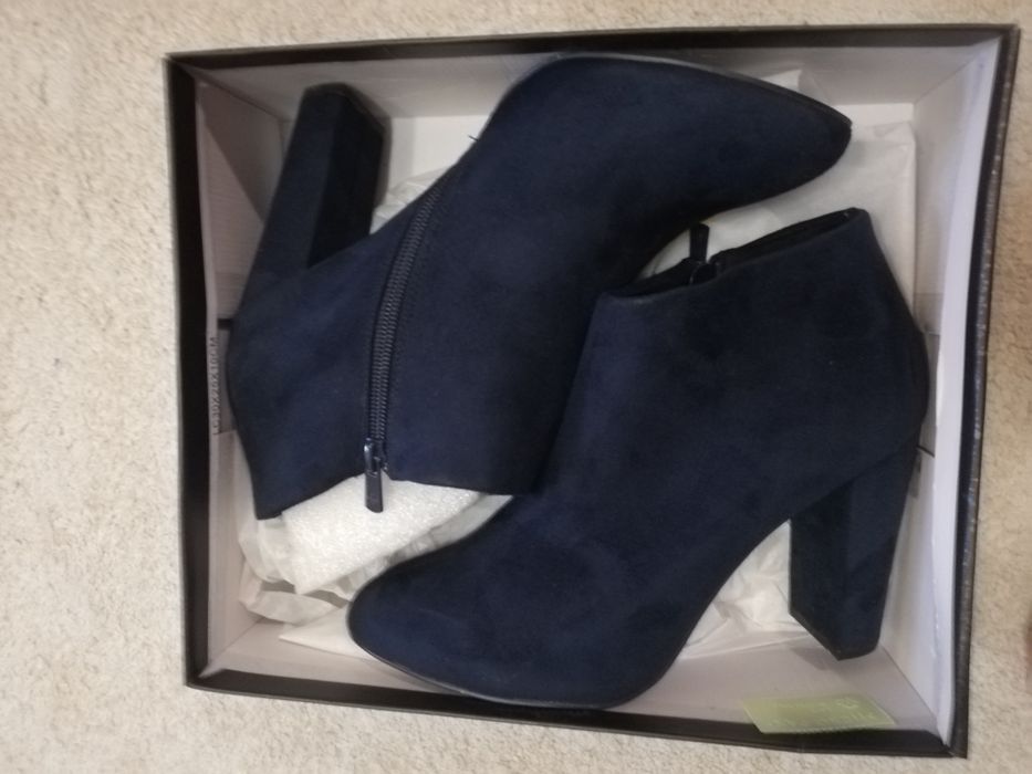 botine albastru marin 39