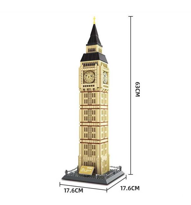 Lego Лего Биг-Бен 1642 элемент Доставка бесплатно