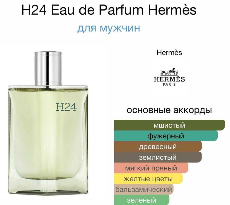 HERMES H24 EDT (50ml) (100ml) (Запечатанные в коробке)