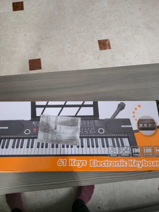 Orgă electronică / Keyboard FASHION STYLE BD-612, 61 clape, nouă