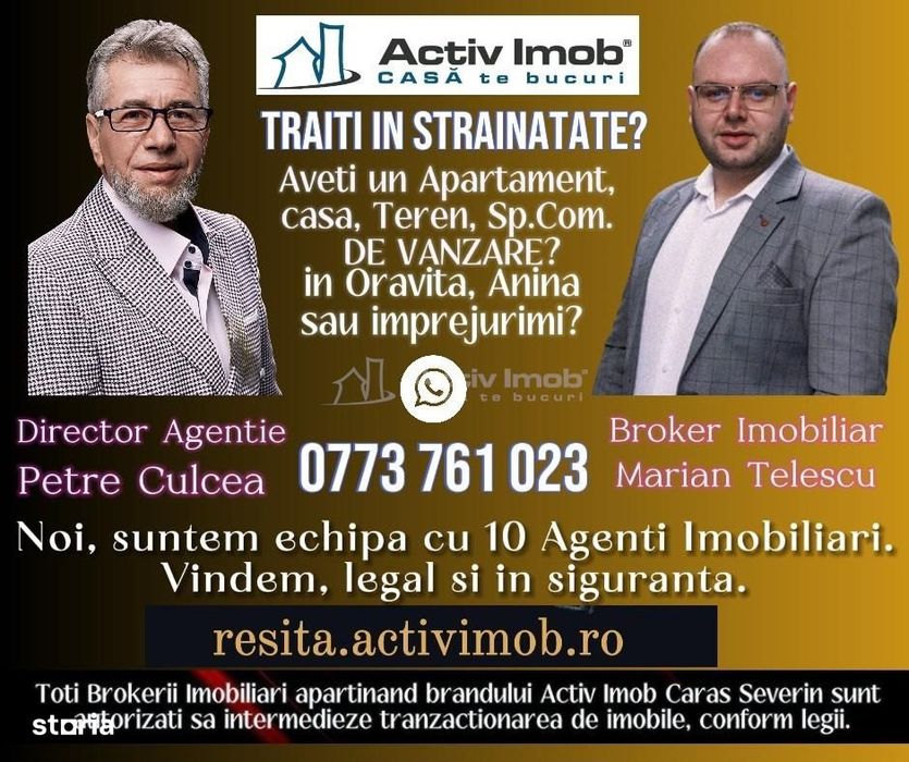 Oravita | Garsoniera La Cheie | Etj.2 | Usor Negociabil