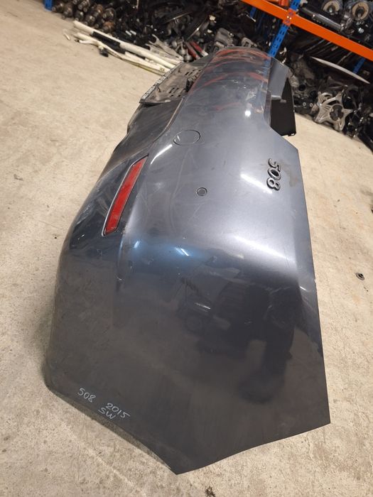 Задна броня с парктроници Peugeot 508 / Пежо 508 седан 2011г.