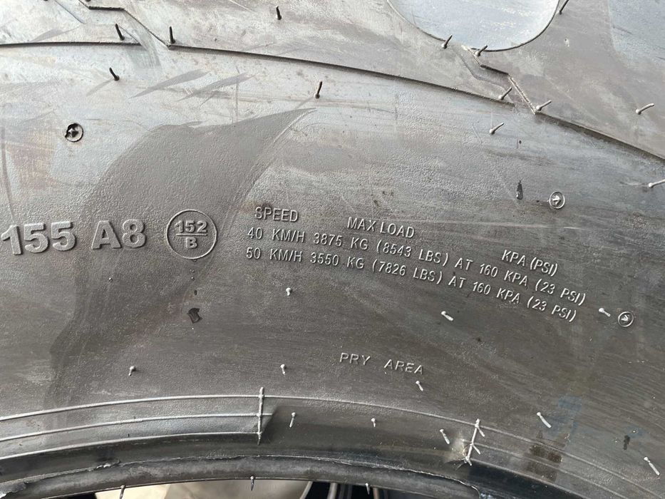 Anvelope noi 520/85R38 radiale pentru tractor FENDT spate marca OZKA