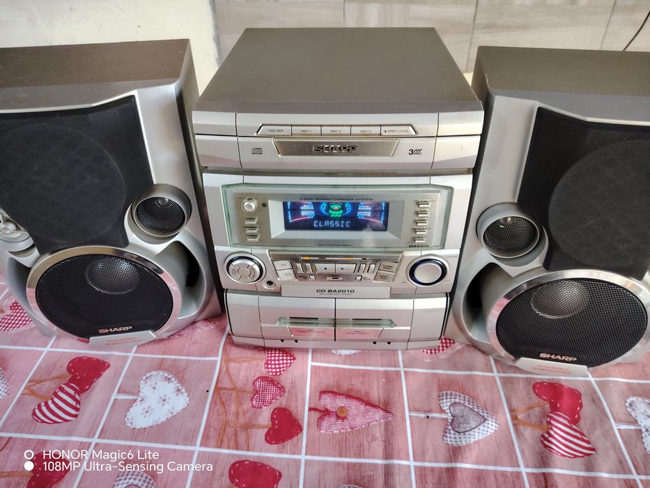 стерео уредба шарп