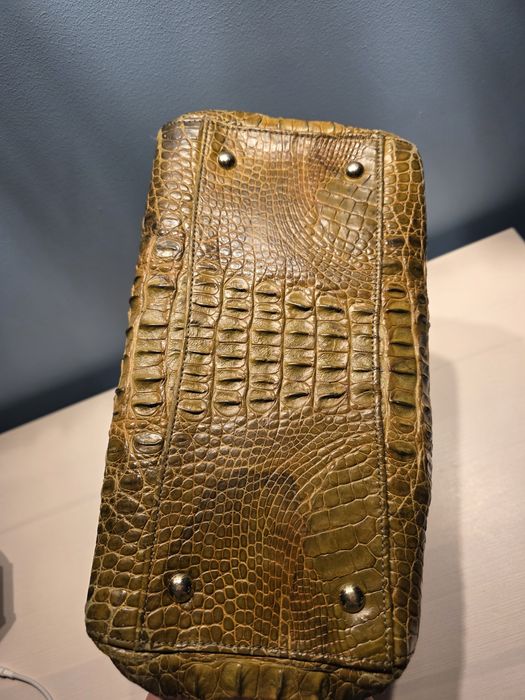 Сумка из настоящей крокодильей кожи