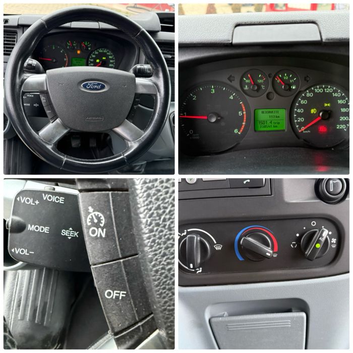 FORD TRANSIT LUNG+INALT 2.2 TDCI EURO 5 clima pilot fara rugina TOP