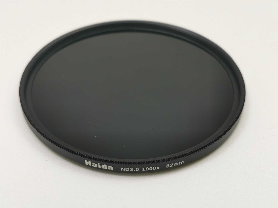 Комплект от 3 броя ND филтри Haida 82mm (ND0.9 8x / ND1.8 64x / ND3.0 1000x)