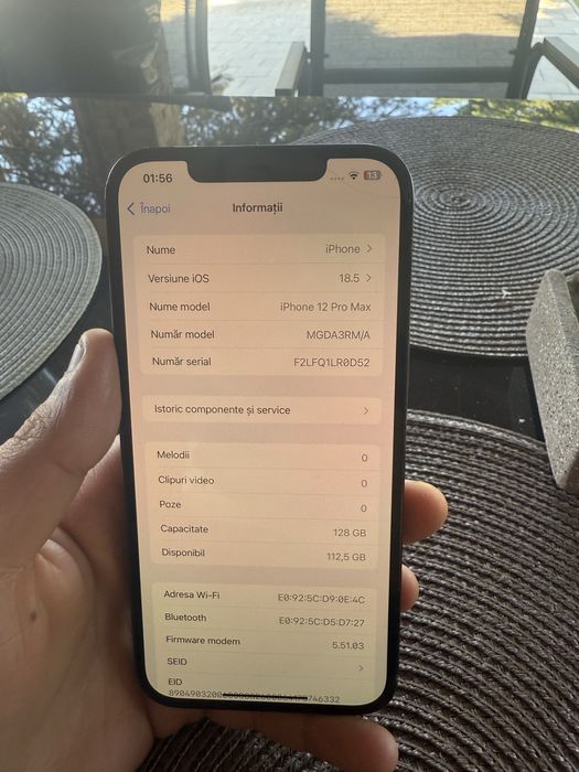 Iphone 12 pro max 78% baterie