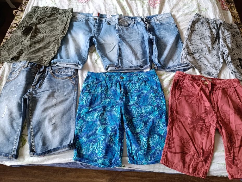 Детски летни дрехи 17 тениски и 8 ч. панталони