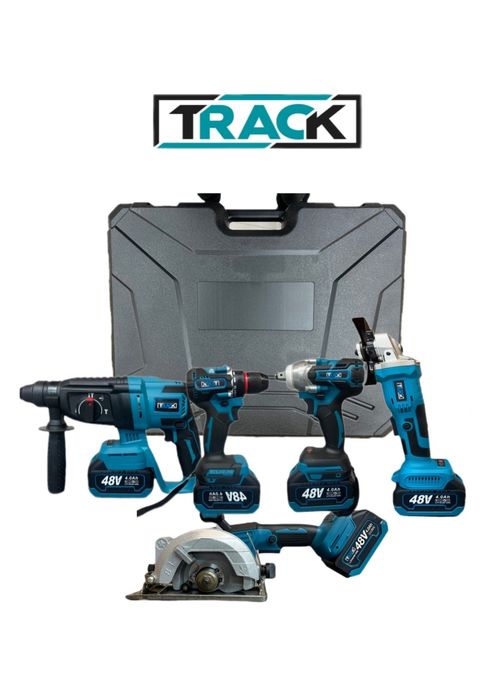 Набор электроинструментов 5 в 1 TRACK 4Ач