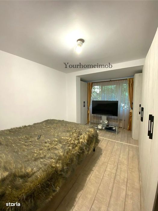 Apartament Piata Garii 3camere mobilat, utilat, cu centrala 2/4