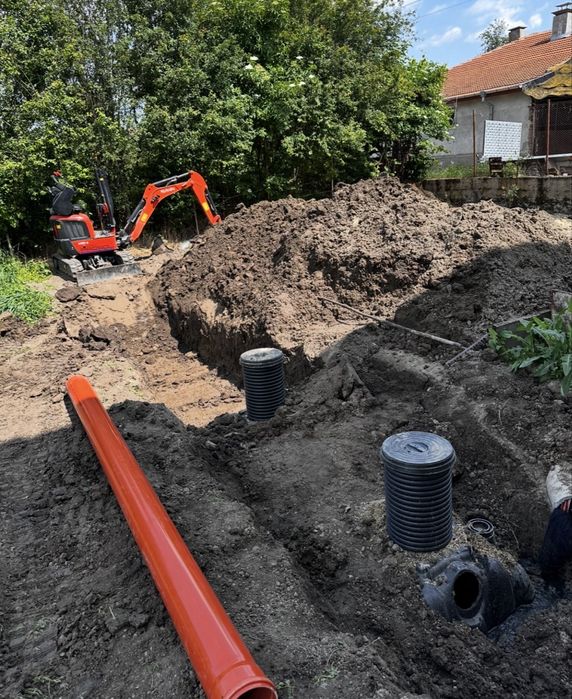 Еко Септична Яма Септичен Резервоар Пречиствателни Станции Дренажи