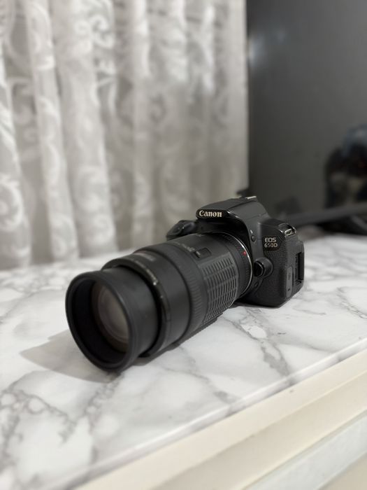 Canon eos 650D + обектив canon Canon EF 70–210mm f/4