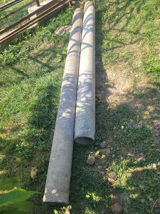 Tub azbociment  pentru cosuri de fum