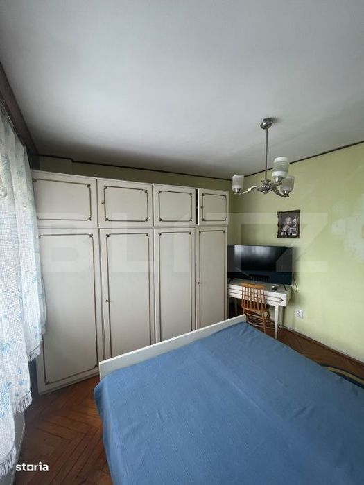 Apartament 4 camere, 83 mp, decomandat, zona Manastur