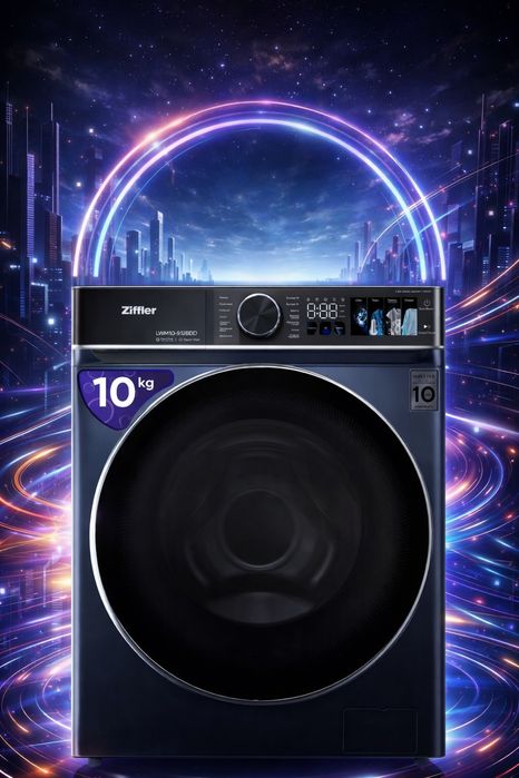 Aksiya Kir yuvish mashinasi 10 kg ziffler immer rulls beston garantiya