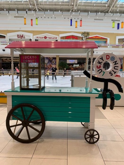 Витрины торговые островки. Изготовление на заказ