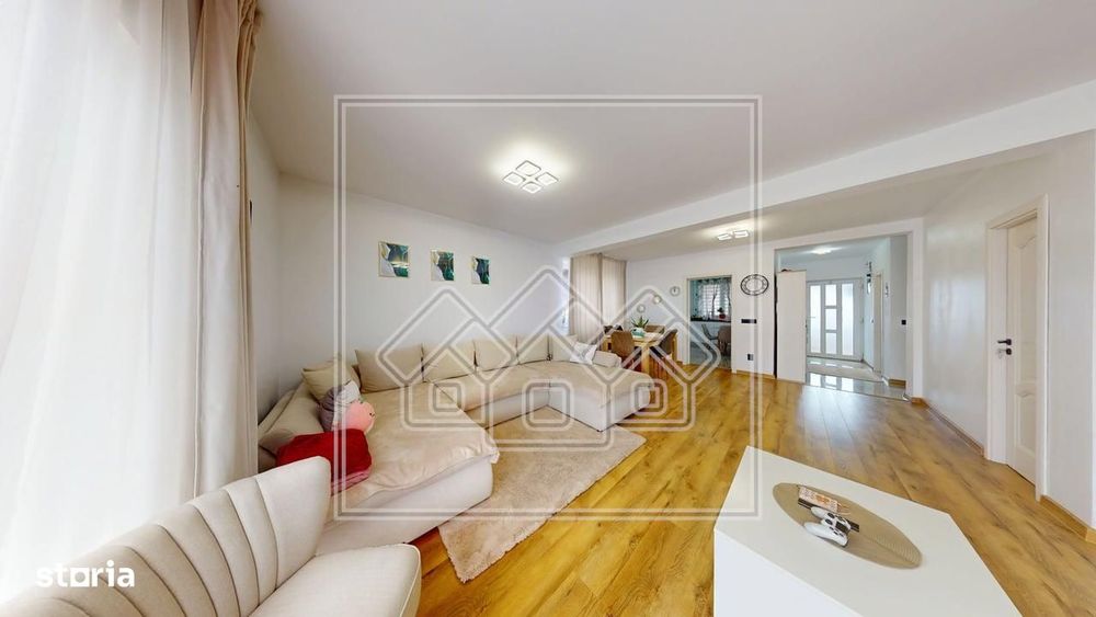 Casa individuala, 120 mp utili + 750 mp teren - mobilata, utilata -