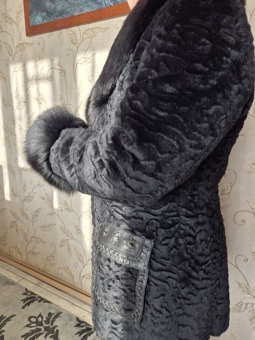 Полушубок натуральный мех