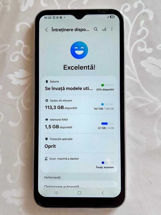 Samsung A14 Silver cameleon, 128 gb/ 4 gb ram,dual sim