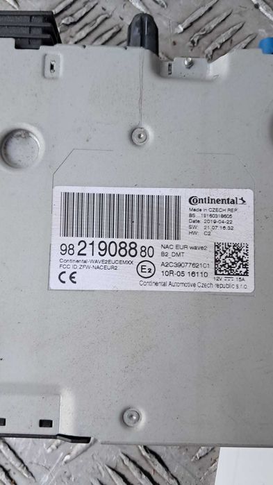 unitate navigatie Peugeot 308 T9 1.5 HDI YHZ an 2019 cod 9821908880