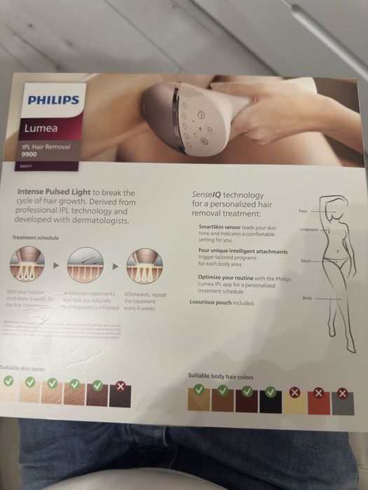 Фотоепилатор Philips Lumea 9900