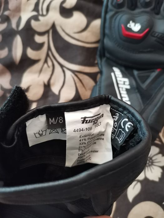 Летни кожени Ръкавици за мотор Furygan Volt