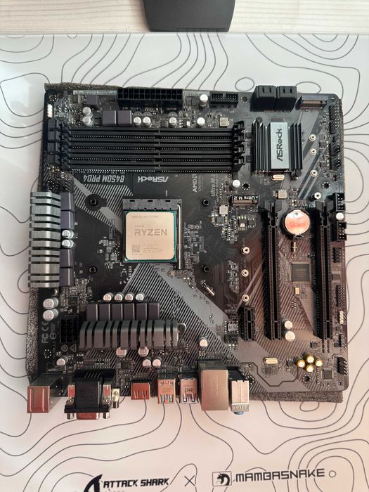 Ryzen 7 5700G, ASRock B450M Pro4 R2.0, ID-COOLING SE-914-XT ARGB V2