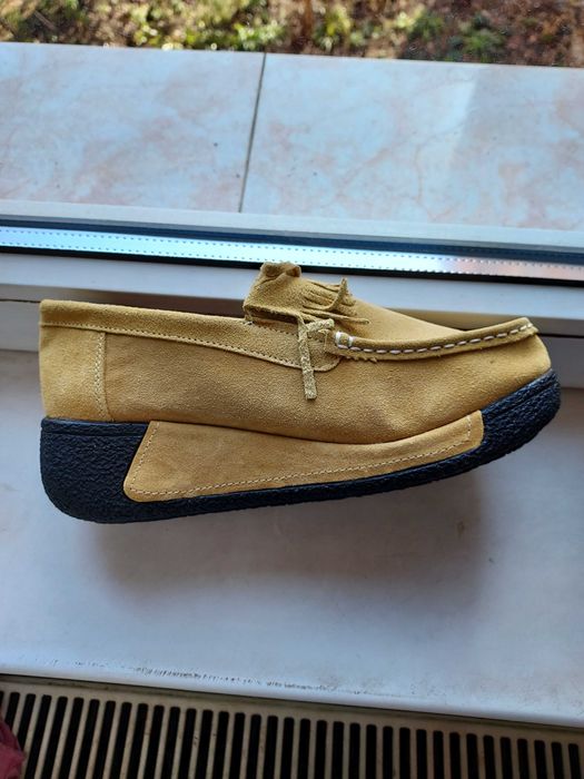 Pantofi noi de damã pentru picior nr.39 culoare muştar