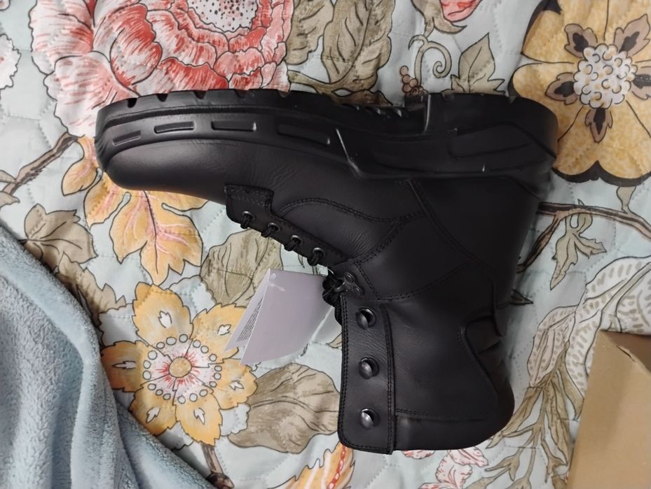 кубинки военни обувки боти кожени обувки половинки