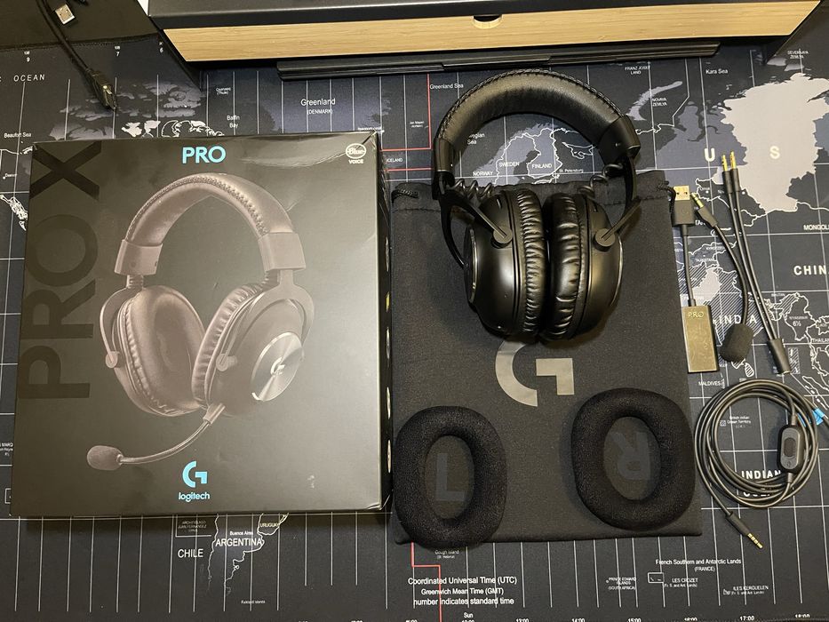Casti Logitech G PRO X - Blue VO!CE