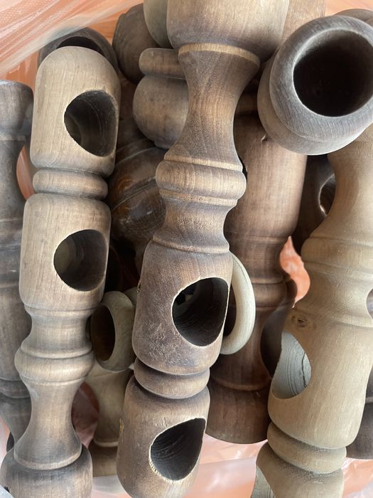 Карниз деревянный, кольца, крепления