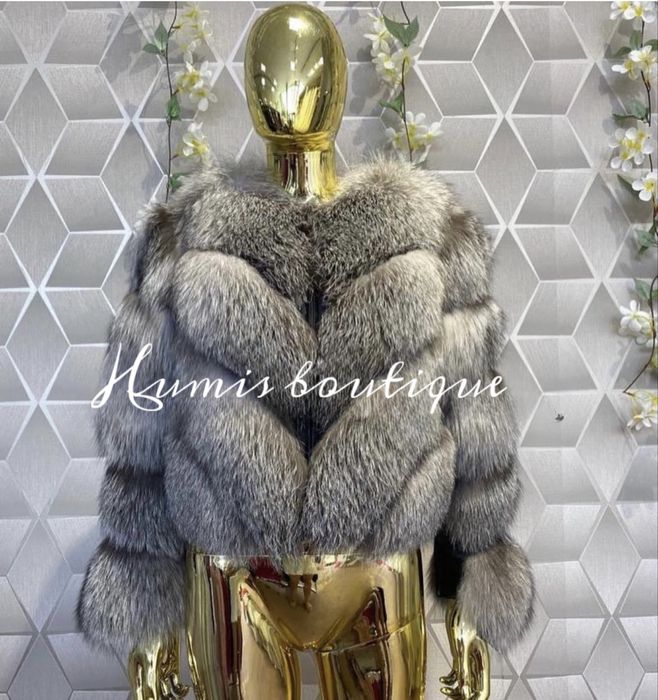 Най- висок клас палта от естесъвен косъм лисица!