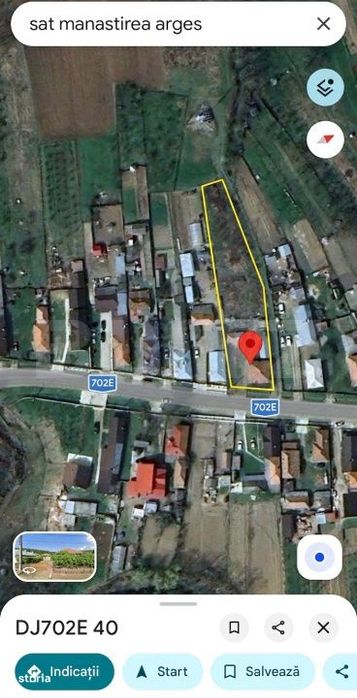 Teren 1.595 mp, constructii existente – Comuna Cobia,