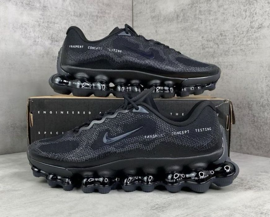 Нови мъжки маратонки The Fragment x Nike Air Liquid Max "Black