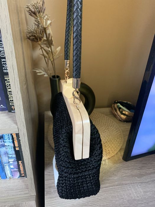 Плетена чанта ръчна изработка