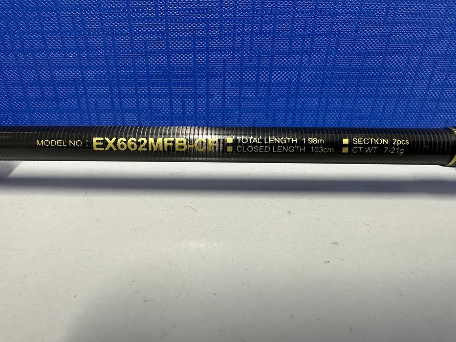 Lanseta Daiwa Exceler Baitcast 662 MFB, 2 tronsoane, 1.98 m