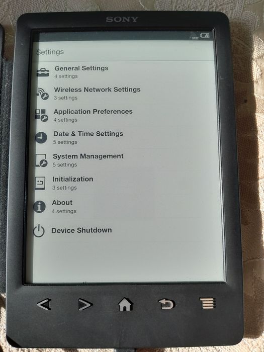 Sony ereader е книга