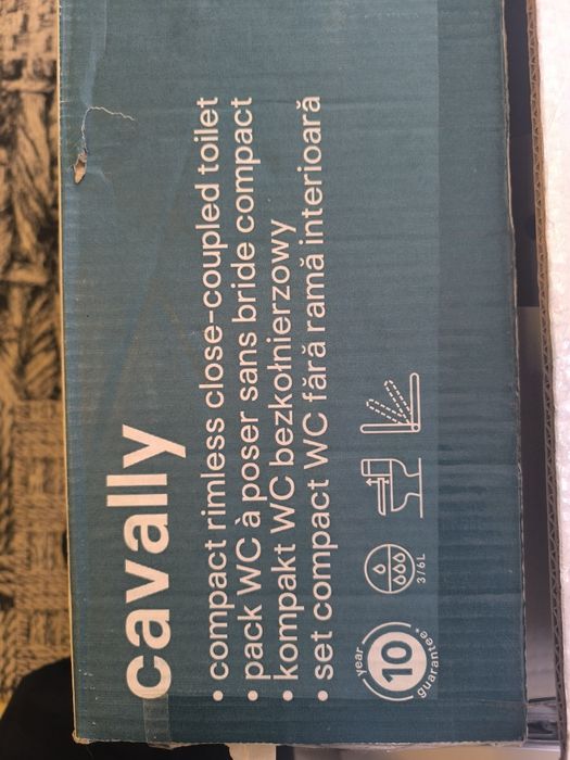 Vand WC, vas de toaletă și rezervor