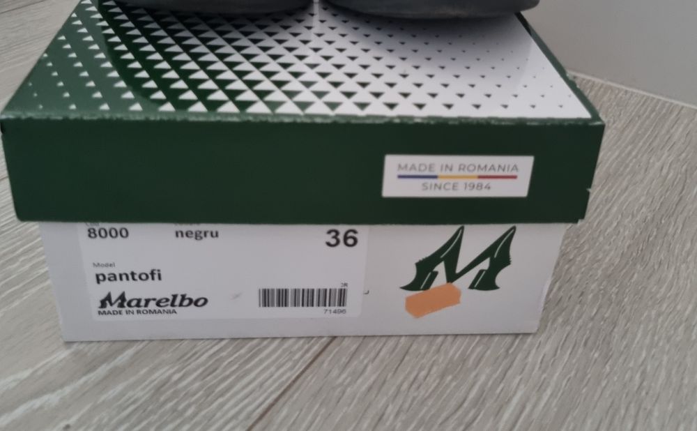 Pantofi băieți din piele marca Marelbo marime 36