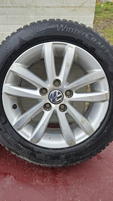 Джанти 14 5х100 vw с гуми 185 60 14